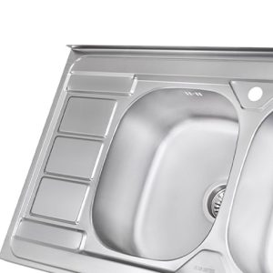 سینک ظرفشویی توکار ایلیا استیل مدل 1051