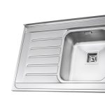 سینک ظرفشویی توکار ایلیا استیل مدل 1060