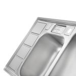 سینک ظرفشویی توکار ایلیا استیل مدل 2052