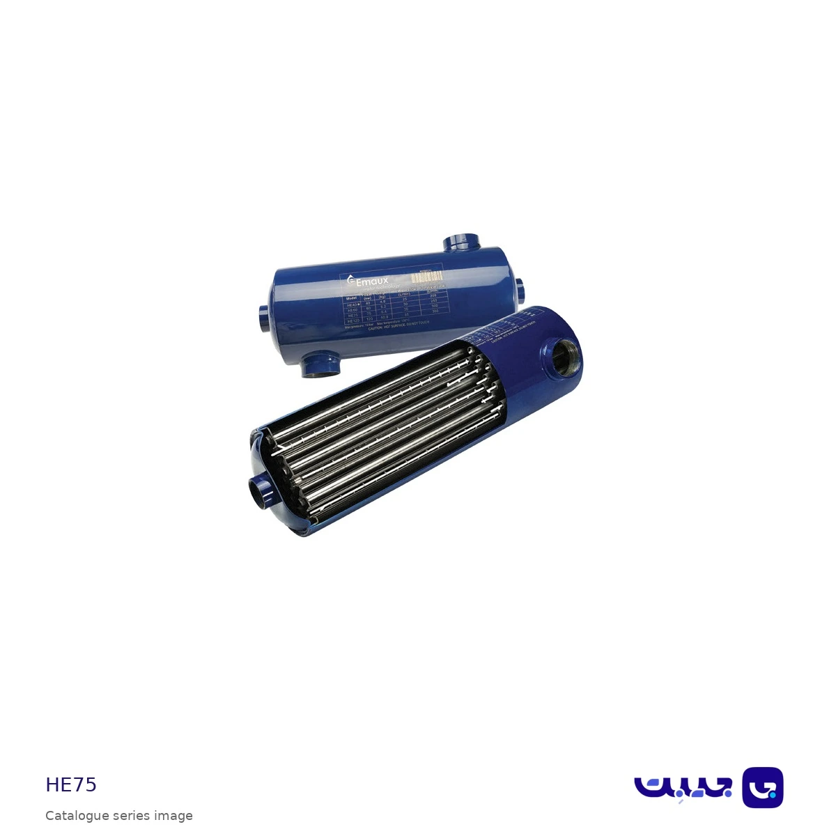 مبدل حرارتی استخر ایمکس مدل HE75