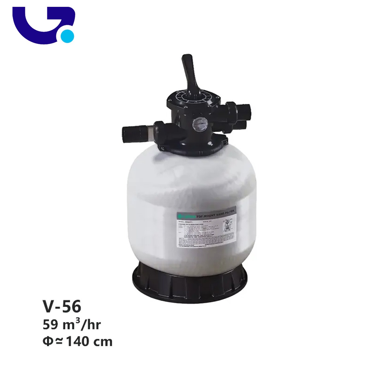 فیلتر شنی تصفیه کالمو مدل V-56