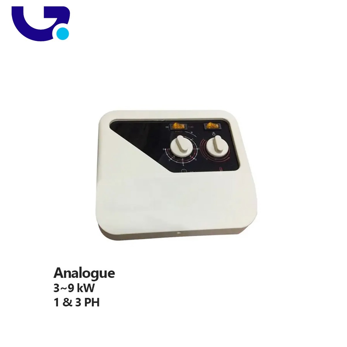 کنترل پنل آنالوگ هیتر برقی سونا خشک کالمو 9~3 kW