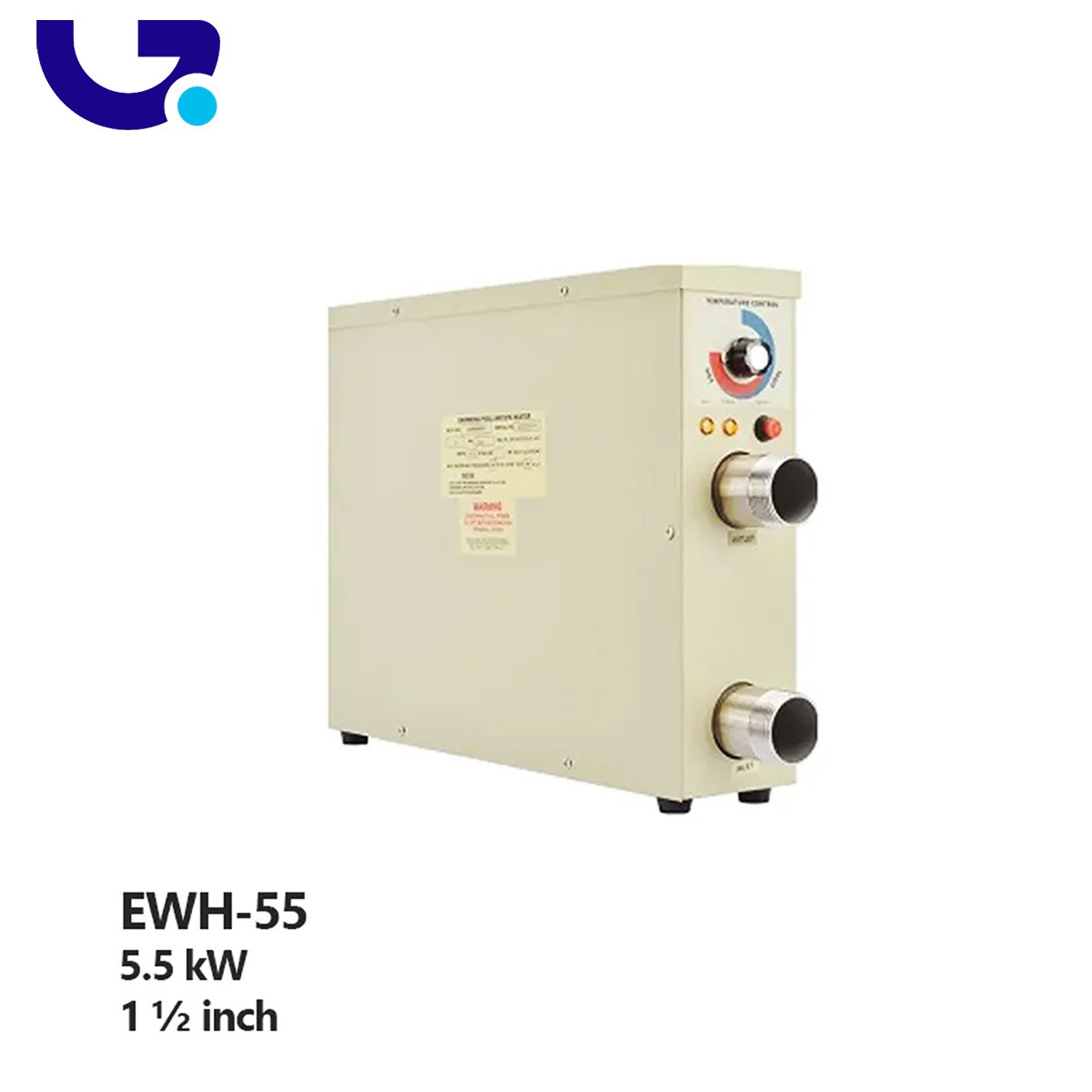 گرمکن برقی استخر و جکوزی کالمو EWH-55