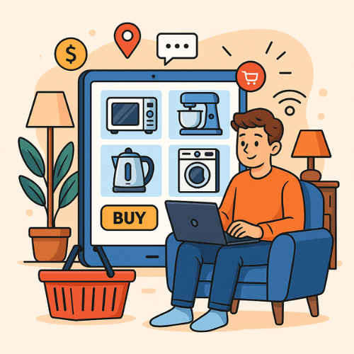 خرید اینترنتی تجهیزات منزل