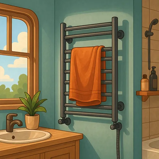 راهنمای خرید انواع حوله خشک کن دکوراتیو