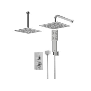 شیر حمام توکار رومر شودر تیپ ۳ BRASS رنگ کروم مات