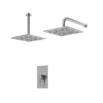 شیر حمام توکار رومر شودر تیپ ۱ BRASS رنگ کروم مات