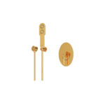 شیر حمام توکار روگن شودر تیپ ۲ BRASS رنگ طلا