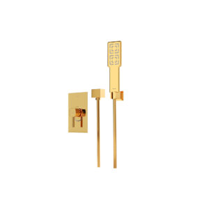 شیر حمام توکار رومر شودر تیپ ۲ BRASS رنگ طلا