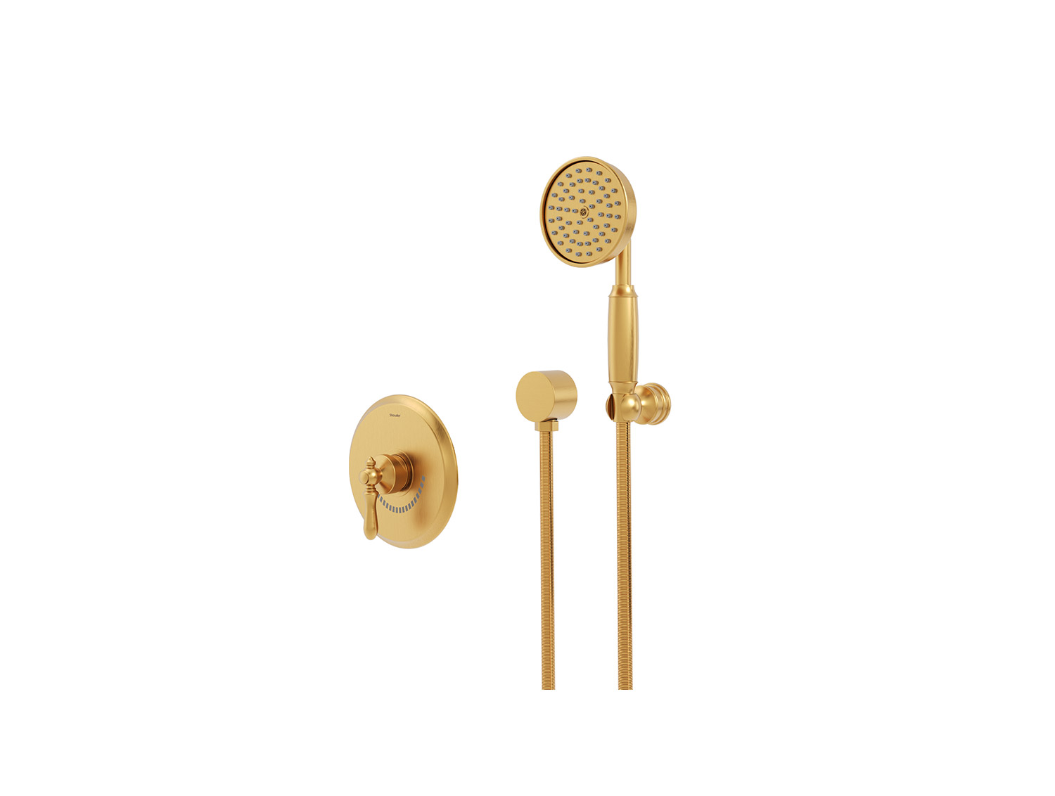 شیر حمام توکار زیگموند شودر تیپ ۲ BRASS رنگ طلا مات