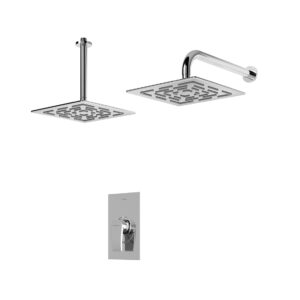 شیر توکار شودر رومر BRASS تیپ ۱ کروم