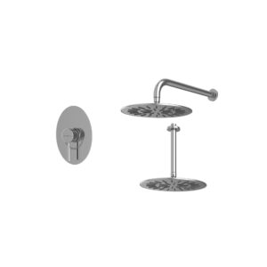 شیر حمام توکار شودر مدل روگن تیپ 1 BRASS