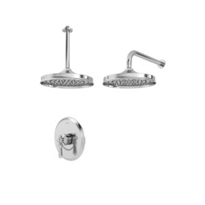 شیر توکار شودر زیگموند BRASS تیپ ۱ کروم