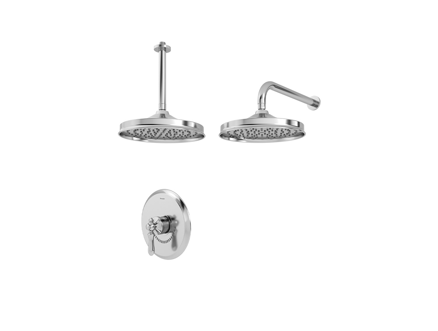 شیر حمام توکار شودر مدل زیگموند تیپ 1 BRASS