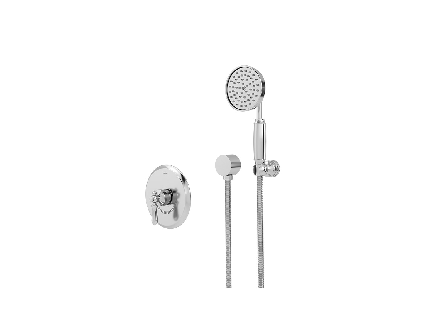 شیر حمام توکار شودر مدل زیگموند تیپ 2 BRASS