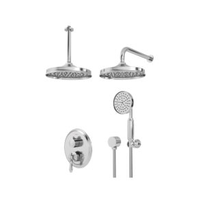 شیر توکار شودر زیگموند BRASS تیپ ۳ کروم