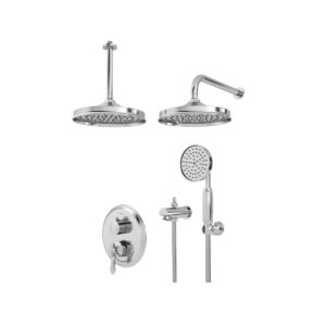 شیر توکار شودر زیگموند BRASS تیپ ۴ کروم