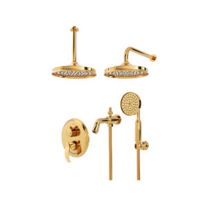 شیر توکار شودر گلوریس BRASS تیپ ۴ طلا