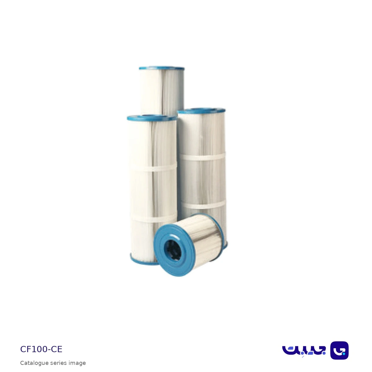 کیت تصفیه فیلتر کارتریجی ایمکس مدل CF100-CE کیت کارتریج فیلتر ایمکس CF100-CE؛ تصویر محصول در کاتالوگ ایمکس