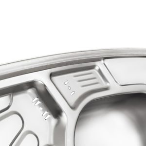 سینک ظرفشویی توکار ایلیا استیل مدل 4013