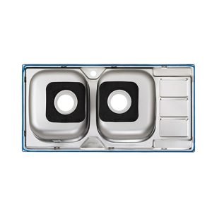 سینک ظرفشویی توکار ایلیا استیل مدل 4051