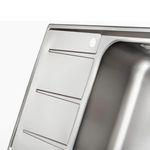 سینک ظرفشویی توکار ایلیا استیل مدل 4062