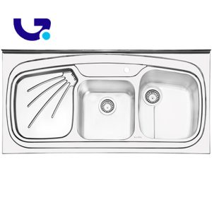 سینک ظرفشویی توکار ایلیا استیل مدل 1044