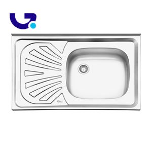 سینک ظرفشویی توکار ایلیا استیل مدل 122