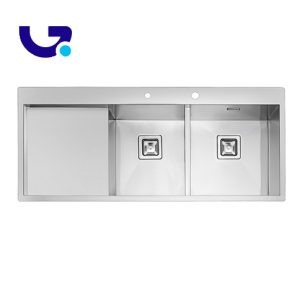 سینک ظرفشویی توکار ایلیا استیل مدل 6030