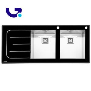 سینک ظرفشویی توکار ایلیا استیل مدل 8022