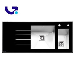 سینک ظرفشویی توکار ایلیا استیل مدل 8023