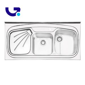 سینک ظرفشویی توکار ایلیا استیل مدل 1013