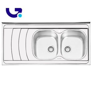 سینک ظرفشویی توکار ایلیا استیل مدل 1044