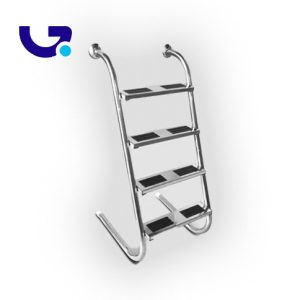 نردبان مستغرق شیبدار استیل استخر ایندراکامفی برند آکوامارین
