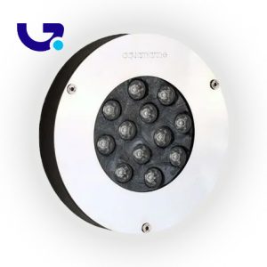 چراغ استخری LED توکار آکوامارین روشنایی 36 وات RGB
