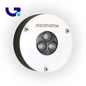 چراغ استخری LED توکار آکوامارین روشنایی 9 وات RGB